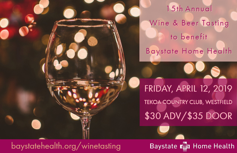 2019 Baystate Home Health Wine Tasting